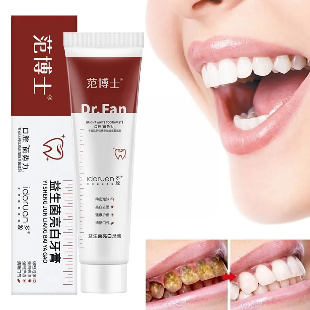 Dr. Fan Bright White Toothpaste Teeth Whitening Toothpaste Breath Care Toothpaste Prevents Plaque B3m4
Dr. Fan Bright White Toothpaste Teeth Whitening Toothpaste Breath Care Toothpaste Prevents Plaque B3m4