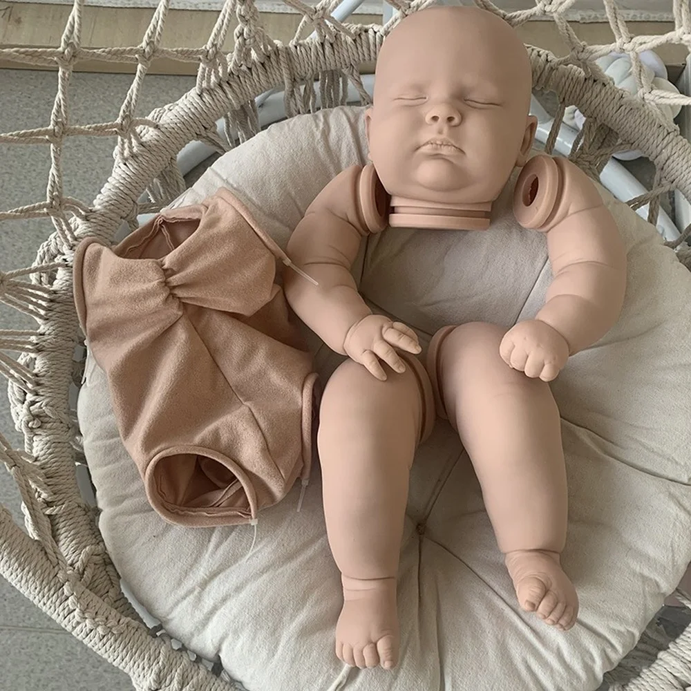 23Inch Reborn Doll Kit Joseph Lifelike Toddler Sleeping Baby Unpainted Unfinished Doll Parts DIY Blank Doll Kit
23Inch Reborn Doll Kit Joseph Lifelike Toddler Sleeping Baby Unpainted Unfinished Doll Parts DIY Blank Doll Kit
