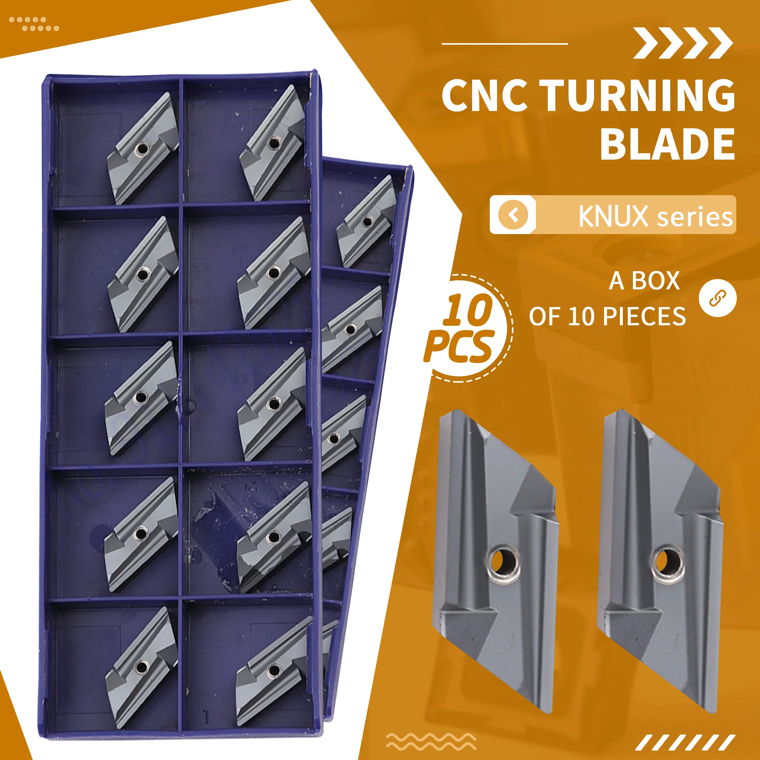 10Pcs KNUX160405R LT10 KNUX CNC Lathe Turning Tools Carbide Insert PVD Coating Cutting Machining Better To Use High Efficiency
10Pcs KNUX160405R LT10 KNUX CNC Lathe Turning Tools Carbide Insert PVD Coating Cutting Machining Better To Use High Efficiency