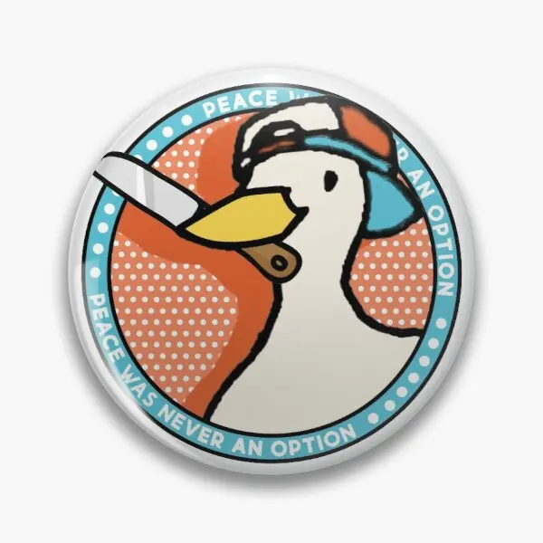 Уникальная Мягкая металлическая заколка Peace Was Never An Option для Subaru Duck 
Уникальная Мягкая металлическая заколка Peace Was Never An Option для Subaru Duck