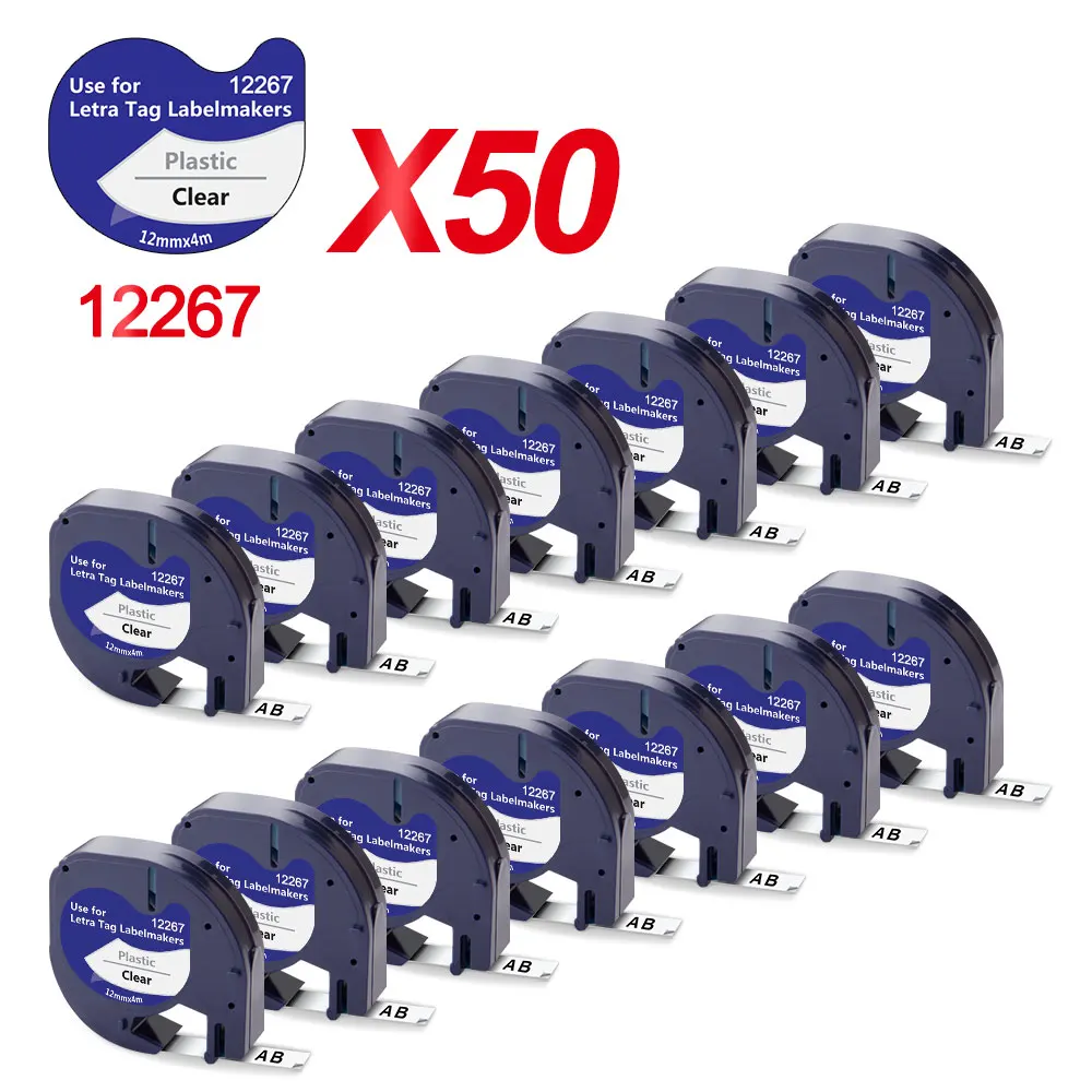 Ярлык Absonic 50PK 12 мм, 12267, черный на прозрачной ленте для DYMO Letratag, совместимый с DYMO Letratag, технические ярлыки
Ярлык Absonic 50PK 12 мм, 12267, черный на прозрачной ленте для DYMO Letratag, совместимый с DYMO Letratag, технические ярлыки