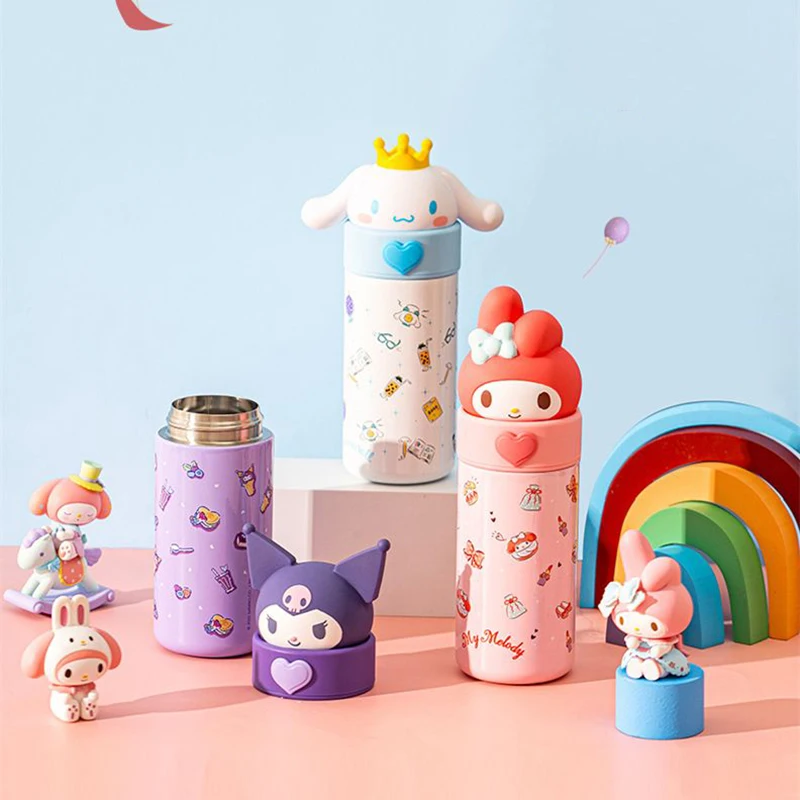 Sanrio Kuromi Vvacuum Cup Children's Student Water Cup Cartoon Cute My Melody Cinnamoroll Good-Looking Gift
Sanrio Kuromi Vvacuum Cup Children's Student Water Cup Cartoon Cute My Melody Cinnamoroll Good-Looking Gift
