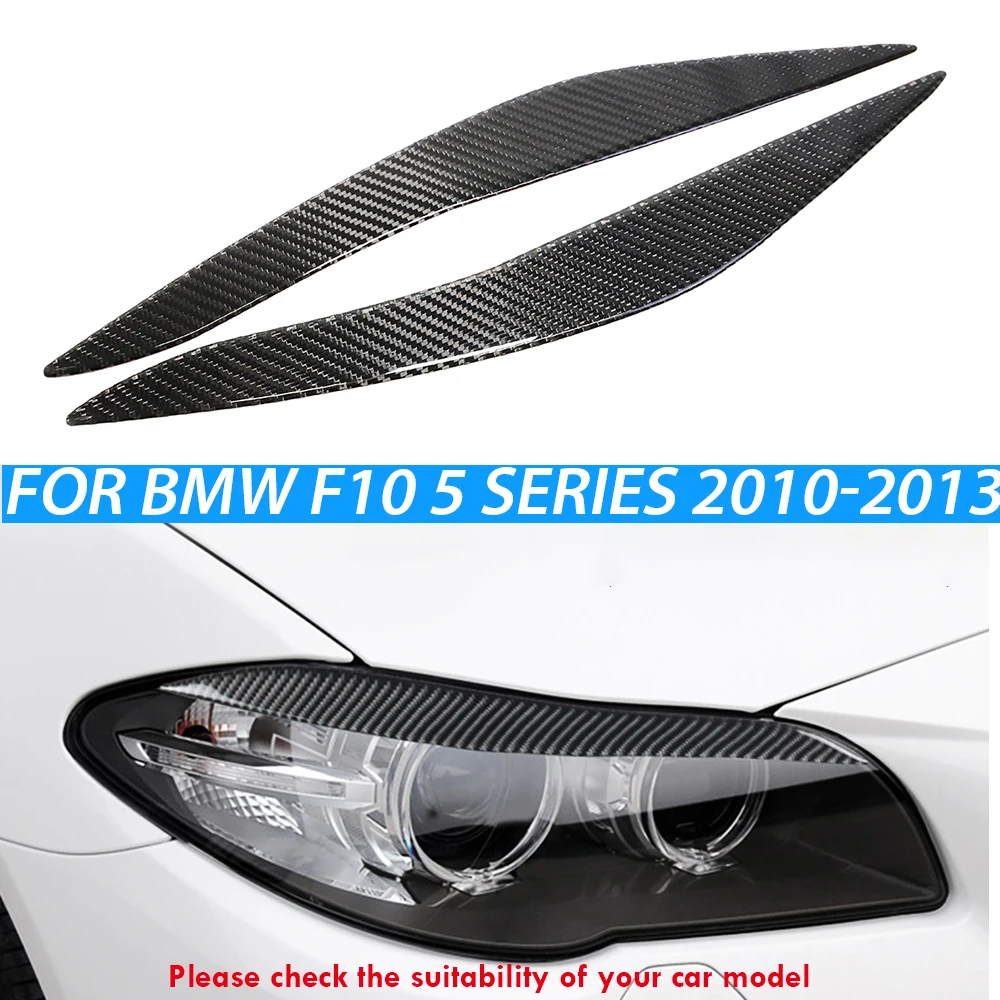 2pcs carbon fiber headlights brow sticker headlamps eyebrow for bmw F10 Exterior cover car-styling for bmw 5 Series 2010-2013
2pcs carbon fiber headlights brow sticker headlamps eyebrow for bmw F10 Exterior cover car-styling for bmw 5 Series 2010-2013