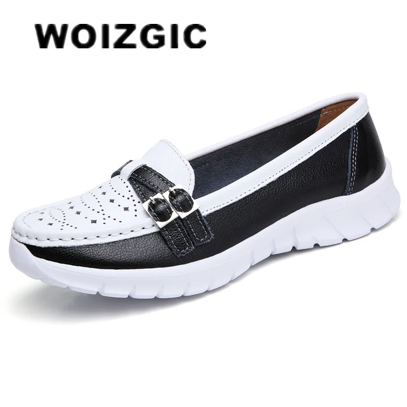 Женские туфли на плоской подошве, из натуральной кожи
Женские туфли на плоской подошве, из натуральной кожи