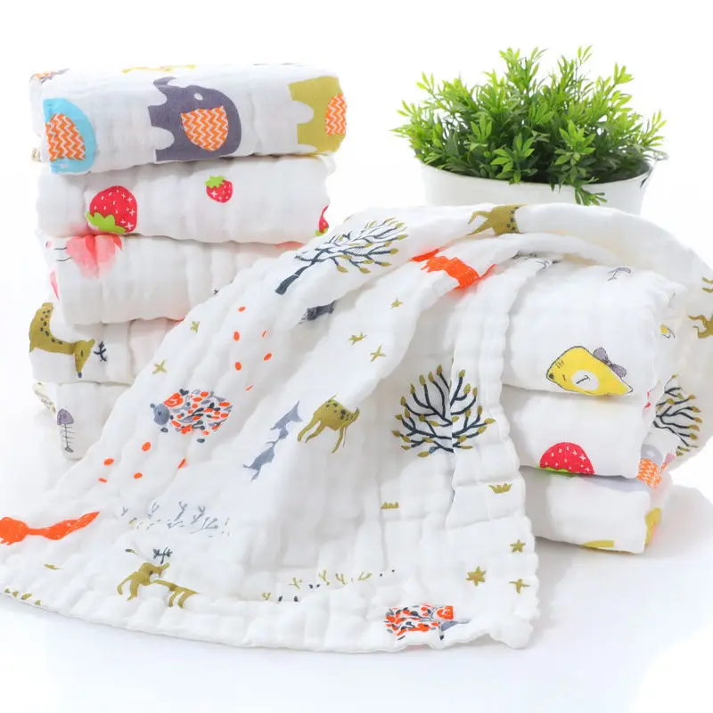 Printed 100% Cotton Six-layer Gauze Soft Face Friendly Small Towel for Children 25*50cm Bath Towel Face Towel Bubble Cotton
Printed 100% Cotton Six-layer Gauze Soft Face Friendly Small Towel for Children 25*50cm Bath Towel Face Towel Bubble Cotton