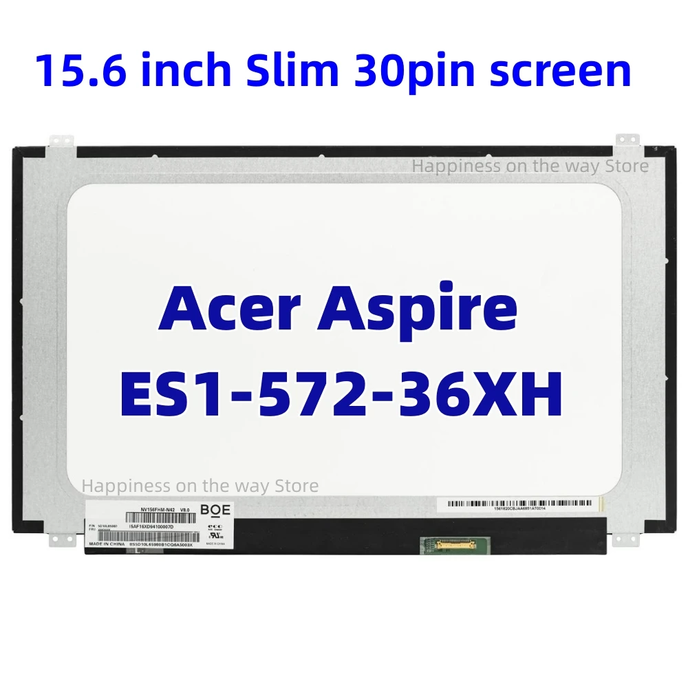 Для Acer Aspire ES1-572-36XH светодиодный ЖК-экран 1366x768 HD дисплей Панель 30 контактов 15,6 тонкий
Для Acer Aspire ES1-572-36XH светодиодный ЖК-экран 1366x768 HD дисплей Панель 30 контактов 15,6 тонкий