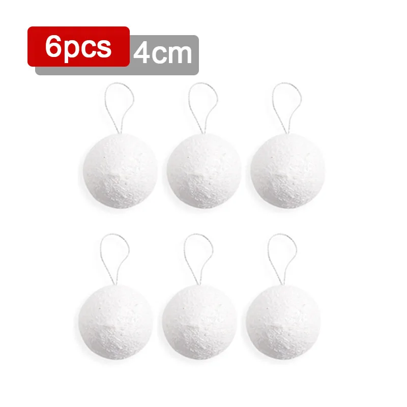 Пенопластовые елочные шары Christmas Snowball Ornaments
Пенопластовые елочные шары Christmas Snowball Ornaments