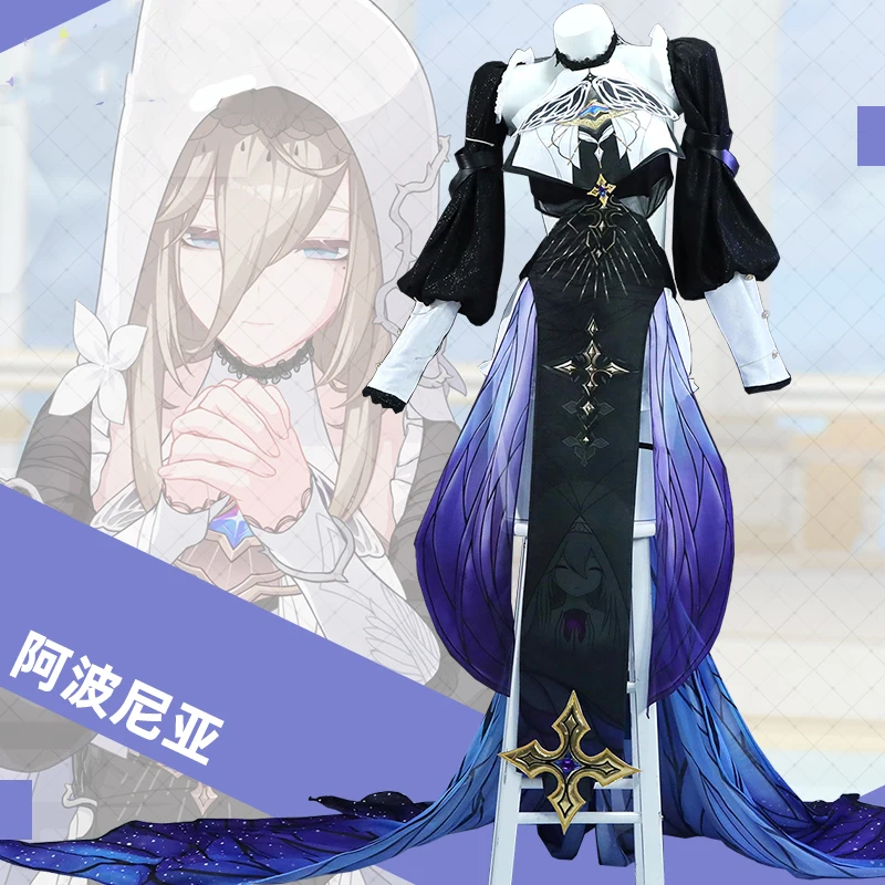 Косплей-костюм из игры «Honkai Impact 3», парик из игры «Honkai Impact 3 Aponia»
Косплей-костюм из игры «Honkai Impact 3», парик из игры «Honkai Impact 3 Aponia»