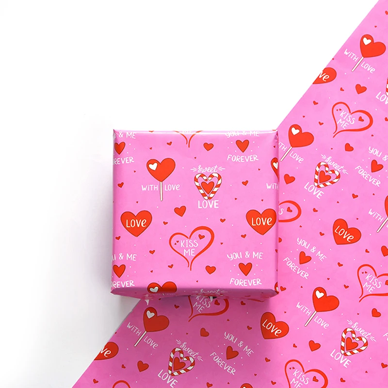 Valentine's Day Gift Wrapping Paper Holiday Gift Box Decorative Packaging Brand New Creative Wrapping Paper Decorative Gift
Valentine's Day Gift Wrapping Paper Holiday Gift Box Decorative Packaging Brand New Creative Wrapping Paper Decorative Gift