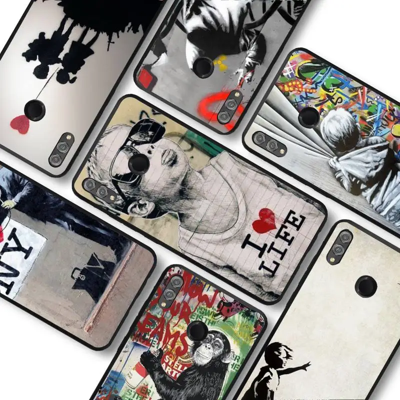Banksy Graffiti War Peace Phone Case For Huawei honor 10Lite 10i 20 8x 10 for Honor 9lite 9xpro Back Coque
Banksy Graffiti War Peace Phone Case For Huawei honor 10Lite 10i 20 8x 10 for Honor 9lite 9xpro Back Coque
