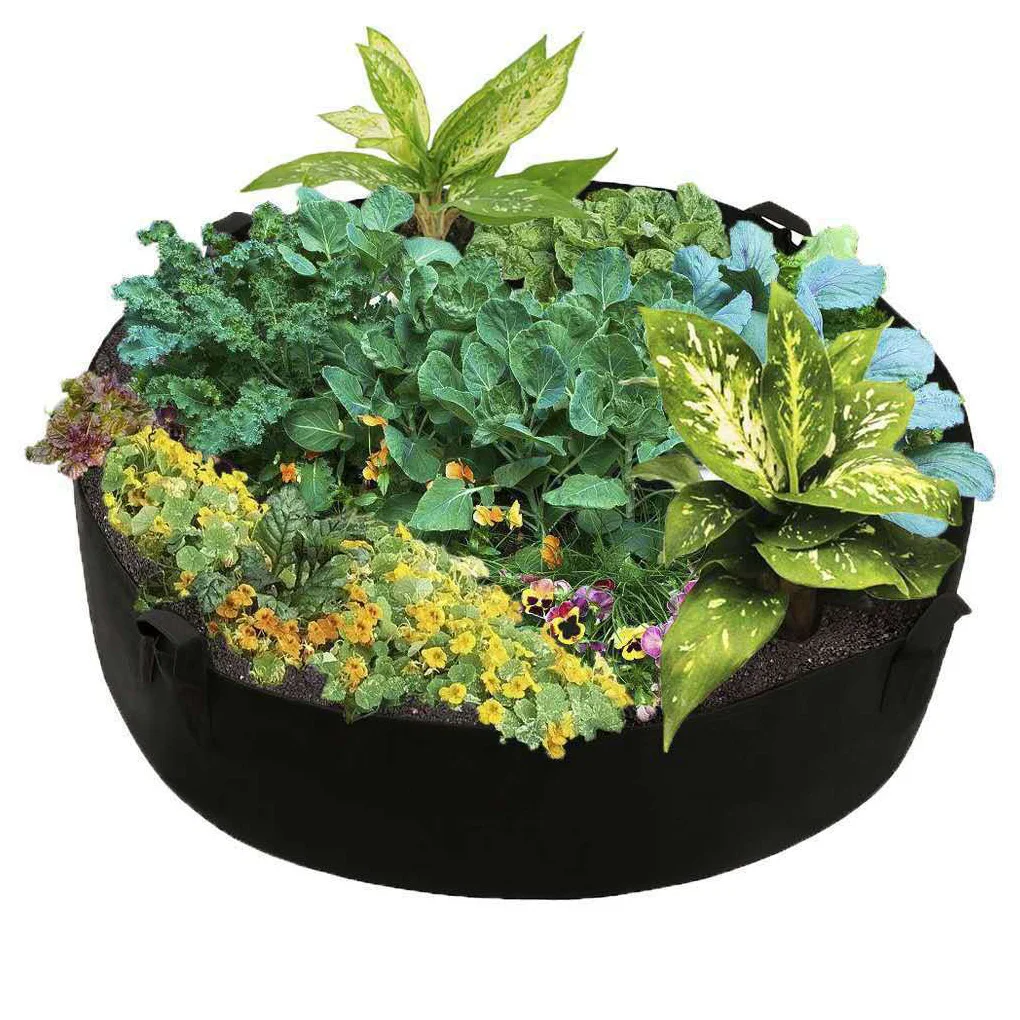 Felt Flower Stand Grow Pot Breathable Plant Nursery Bag Home Planter Growing Box Tool Round Planting Container Flower Pot
Felt Flower Stand Grow Pot Breathable Plant Nursery Bag Home Planter Growing Box Tool Round Planting Container Flower Pot
