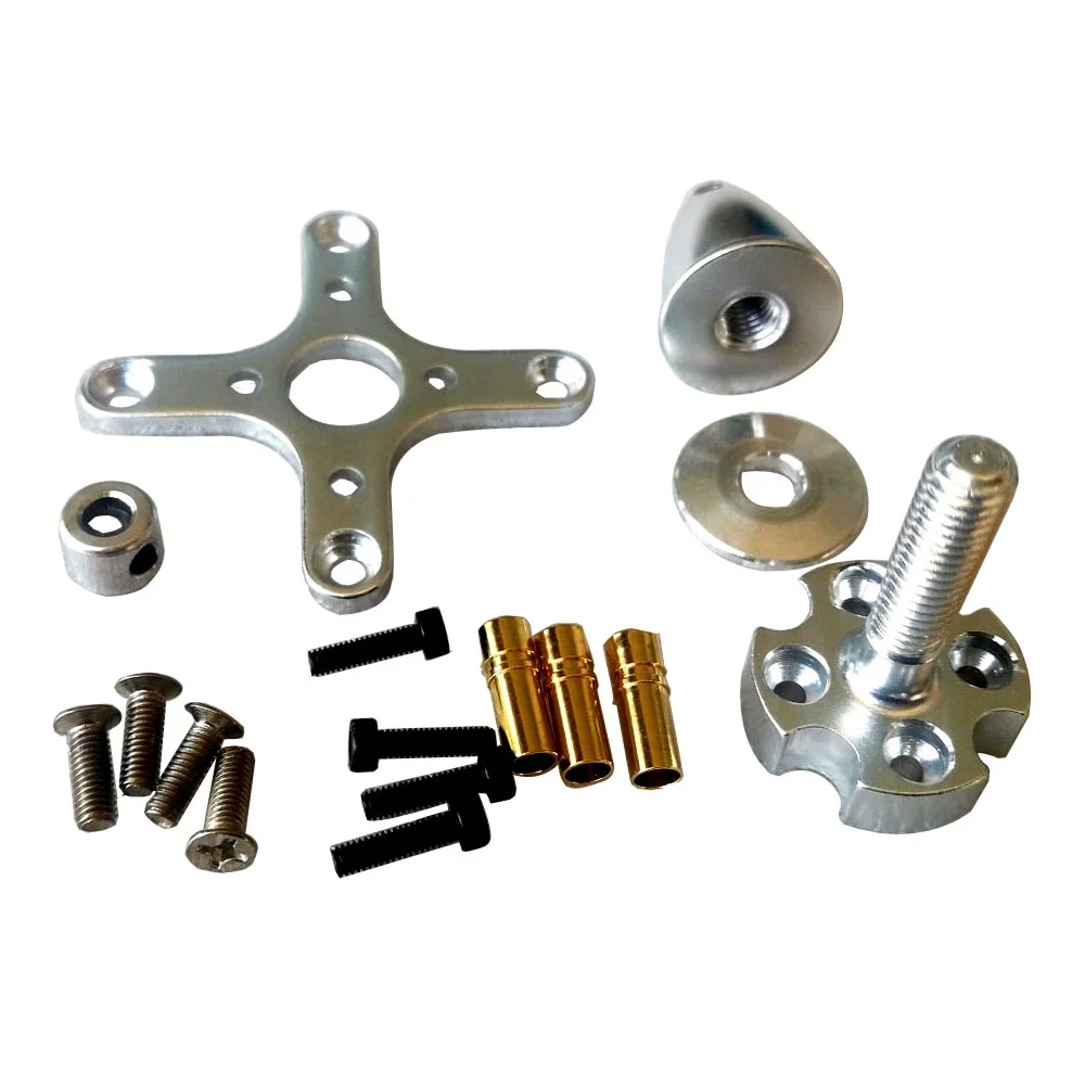 Aeromodeling Bullet Head Paddle Clamp Φ4.0 Shaft M6 with 3.5MM Banana plugs Brushless Outrunner Motor Mount X type Cross holder
Aeromodeling Bullet Head Paddle Clamp Φ4.0 Shaft M6 with 3.5MM Banana plugs Brushless Outrunner Motor Mount X type Cross holder