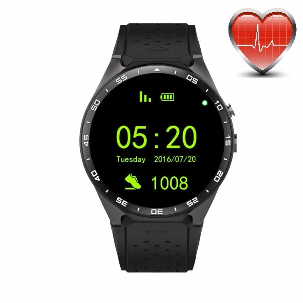 Kencool KW88 3G WIFI Smart Watch Cell Phone All-in-One Bluetooth Android 5.1 SIM Card with GPS,Camera,Heart Rate Monitor,
Kencool KW88 3G WIFI Smart Watch Cell Phone All-in-One Bluetooth Android 5.1 SIM Card with GPS,Camera,Heart Rate Monitor,