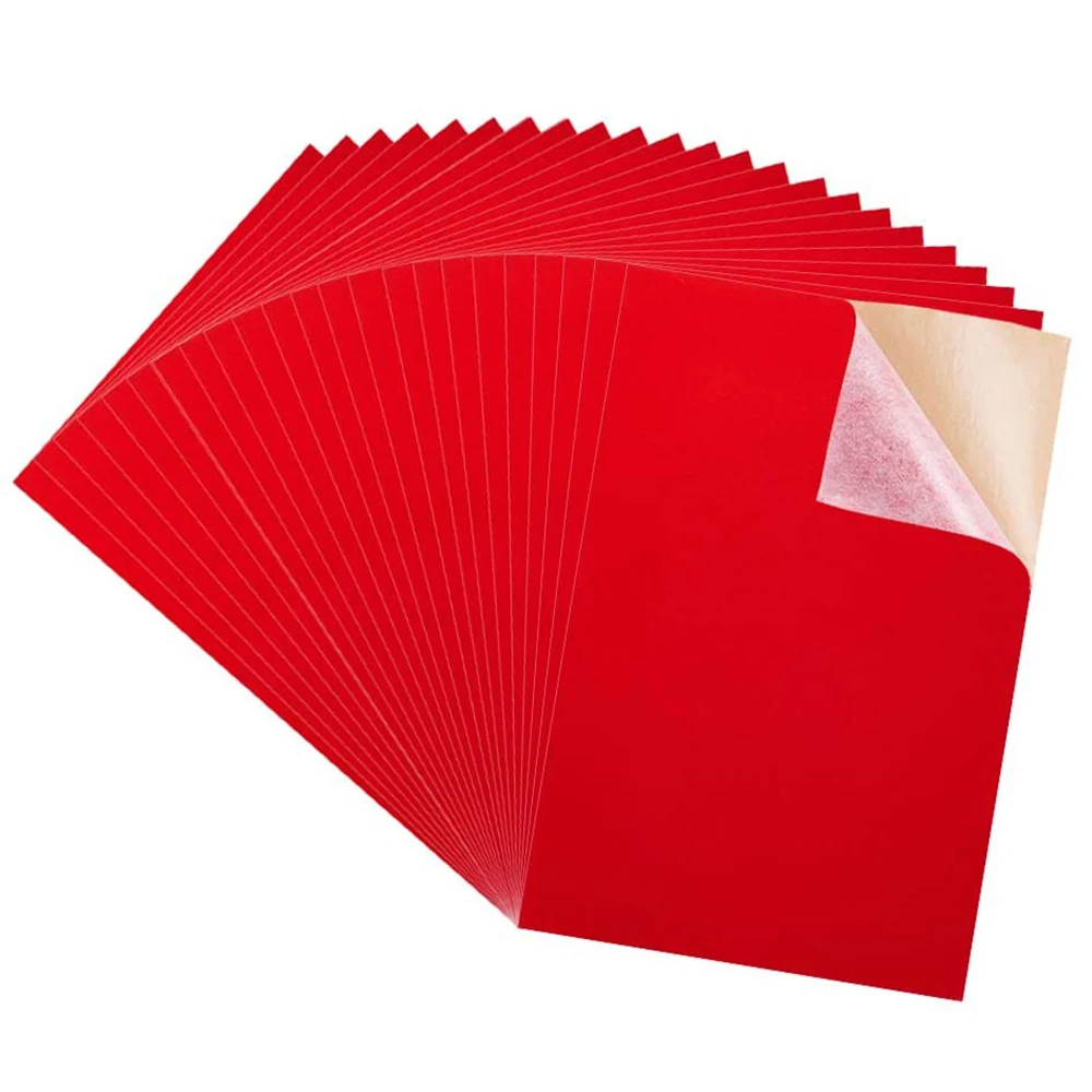 10PCS Self Adhesive Felt Fabric,Soft Velvet Drawer Liner,DIY Velvet Fabric for Art & Crafts Jewelry Box Felt Liner,Red
10PCS Self Adhesive Felt Fabric,Soft Velvet Drawer Liner,DIY Velvet Fabric for Art & Crafts Jewelry Box Felt Liner,Red