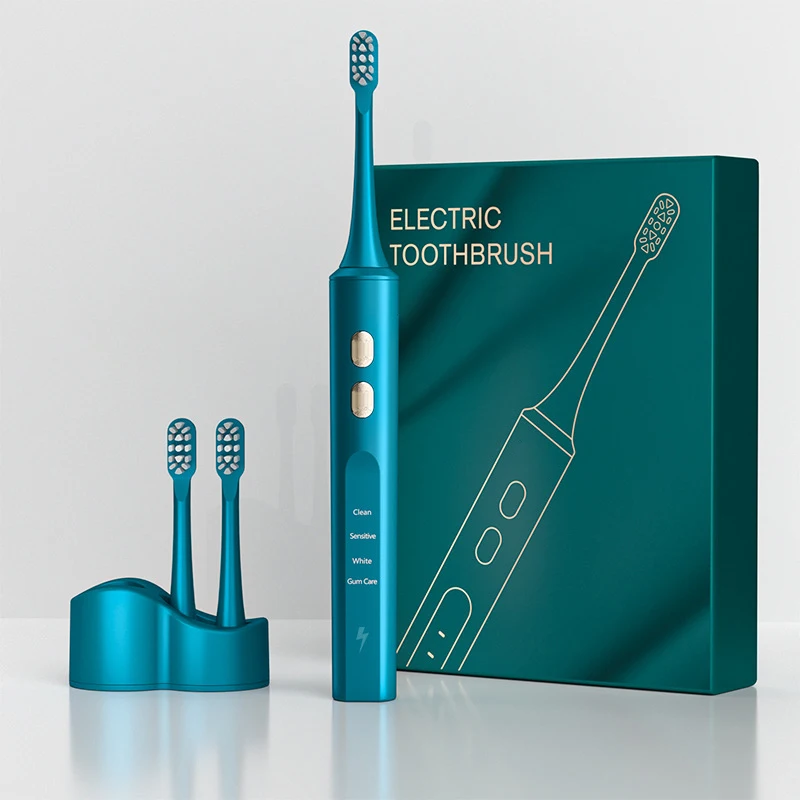 Electric Sonic Toothbrush Inductive Charging for Adults 4-gear Mode Ultrasonic Electronic Tooth Brushes 2 Replace Head Gift IPX7
Electric Sonic Toothbrush Inductive Charging for Adults 4-gear Mode Ultrasonic Electronic Tooth Brushes 2 Replace Head Gift IPX7