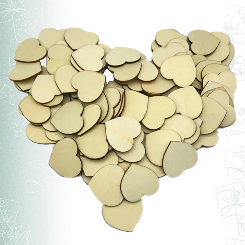 100PCS DIY Wooden Slices Creative Heart Shape Wooden Crafts Household DIY Accessories Wood Chips for Home Decoration Wedding
100PCS DIY Wooden Slices Creative Heart Shape Wooden Crafts Household DIY Accessories Wood Chips for Home Decoration Wedding