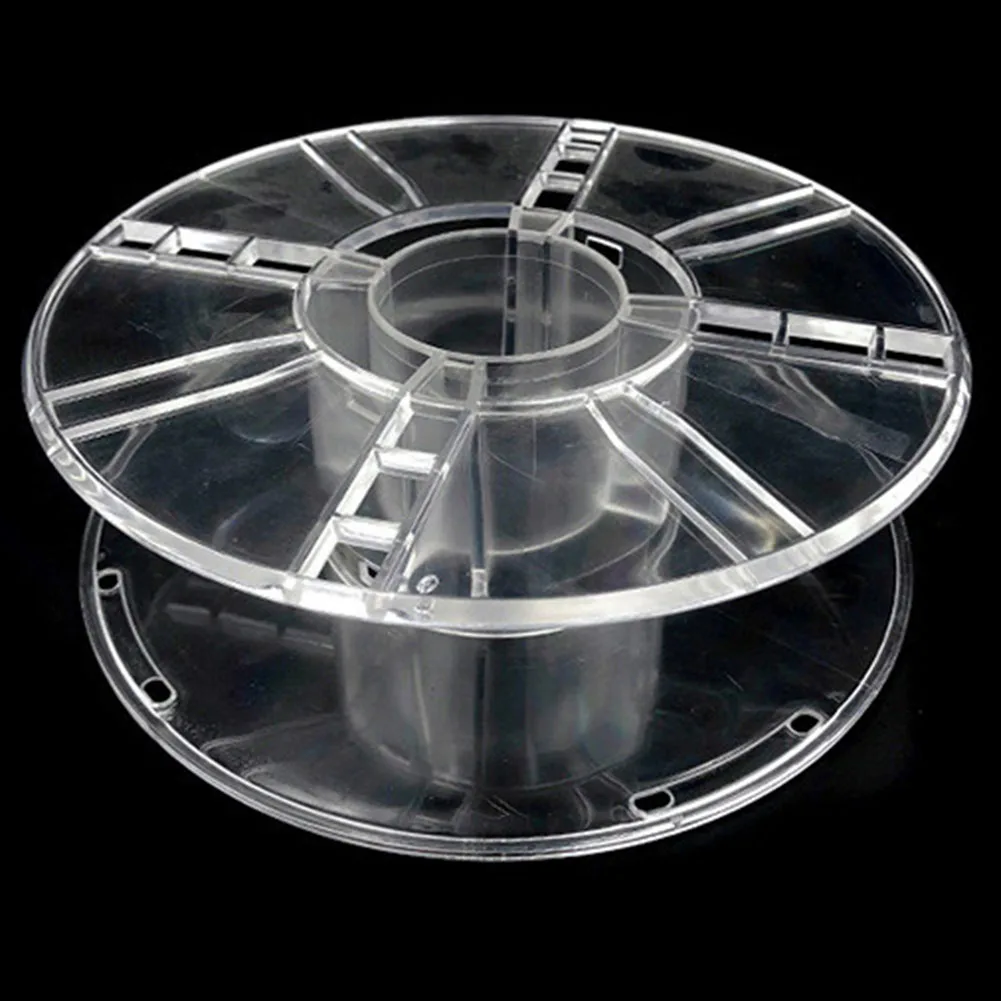 Empty Cable Wire Wrap Reel Drum For Christmas Lights Rope Leads Cables 3D Printers Filament Empty Cable Reel Transparent
Empty Cable Wire Wrap Reel Drum For Christmas Lights Rope Leads Cables 3D Printers Filament Empty Cable Reel Transparent