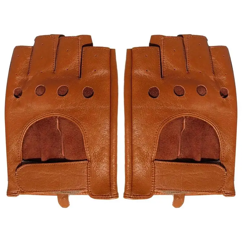 Riding Gloves For Men Fingerless Motorcycle Gloves Half Finger Protective Leather Driving Gloves For Outdoor Sports Cycling
Riding Gloves For Men Fingerless Motorcycle Gloves Half Finger Protective Leather Driving Gloves For Outdoor Sports Cycling