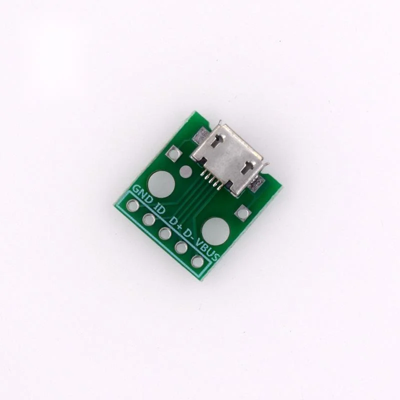 50Pcs Micro Usb to Dip Female Base Type b Microphone 5p Patch to In-line Adapter Plate Welded Female
50Pcs Micro Usb to Dip Female Base Type b Microphone 5p Patch to In-line Adapter Plate Welded Female