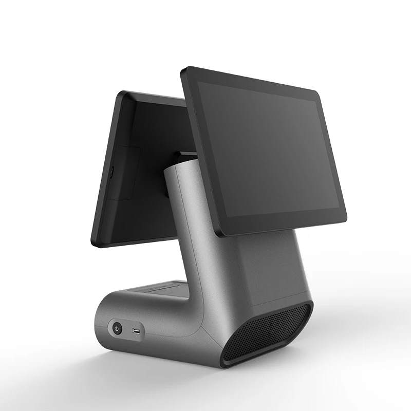 High Quality Dual Screen Point of Sale System Machine supports Win and Android for Supermarkets
High Quality Dual Screen Point of Sale System Machine supports Win and Android for Supermarkets