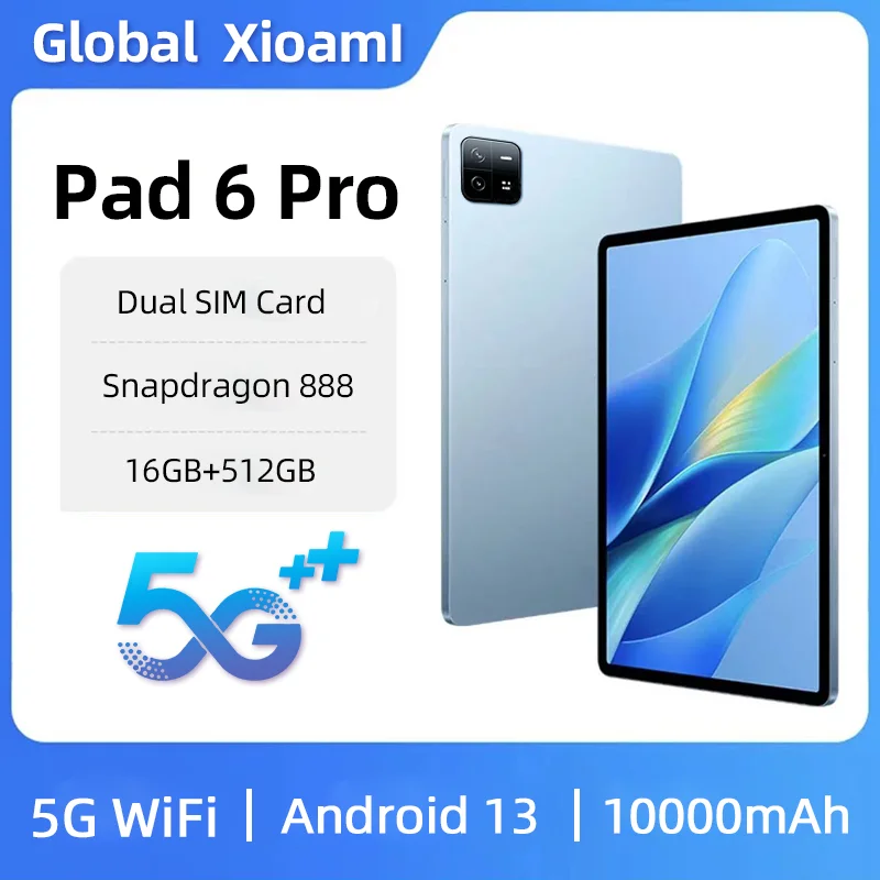 2024 оригинальный телефон, планшет Android Pad 6 Pro, Snapdragon 888, 16 ГБ + 512 ГБ, планшеты, ПК, телефон с двумя SIM-картами или WIFI, HD 4K Mi Tab
2024 оригинальный телефон, планшет Android Pad 6 Pro, Snapdragon 888, 16 ГБ + 512 ГБ, планшеты, ПК, телефон с двумя SIM-картами или WIFI, HD 4K Mi Tab