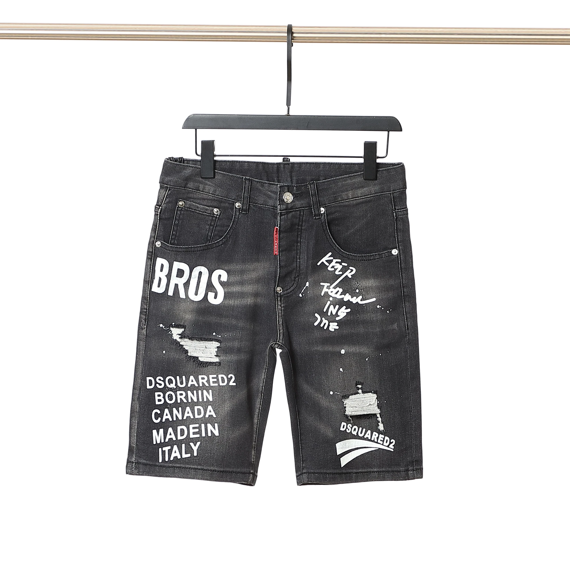 2022 Summer Dsquared2 Men Vintage Ripped Short Jeans Streetwear Hole Slim Denim Shorts Male Brand Clothes
2022 Summer Dsquared2 Men Vintage Ripped Short Jeans Streetwear Hole Slim Denim Shorts Male Brand Clothes
