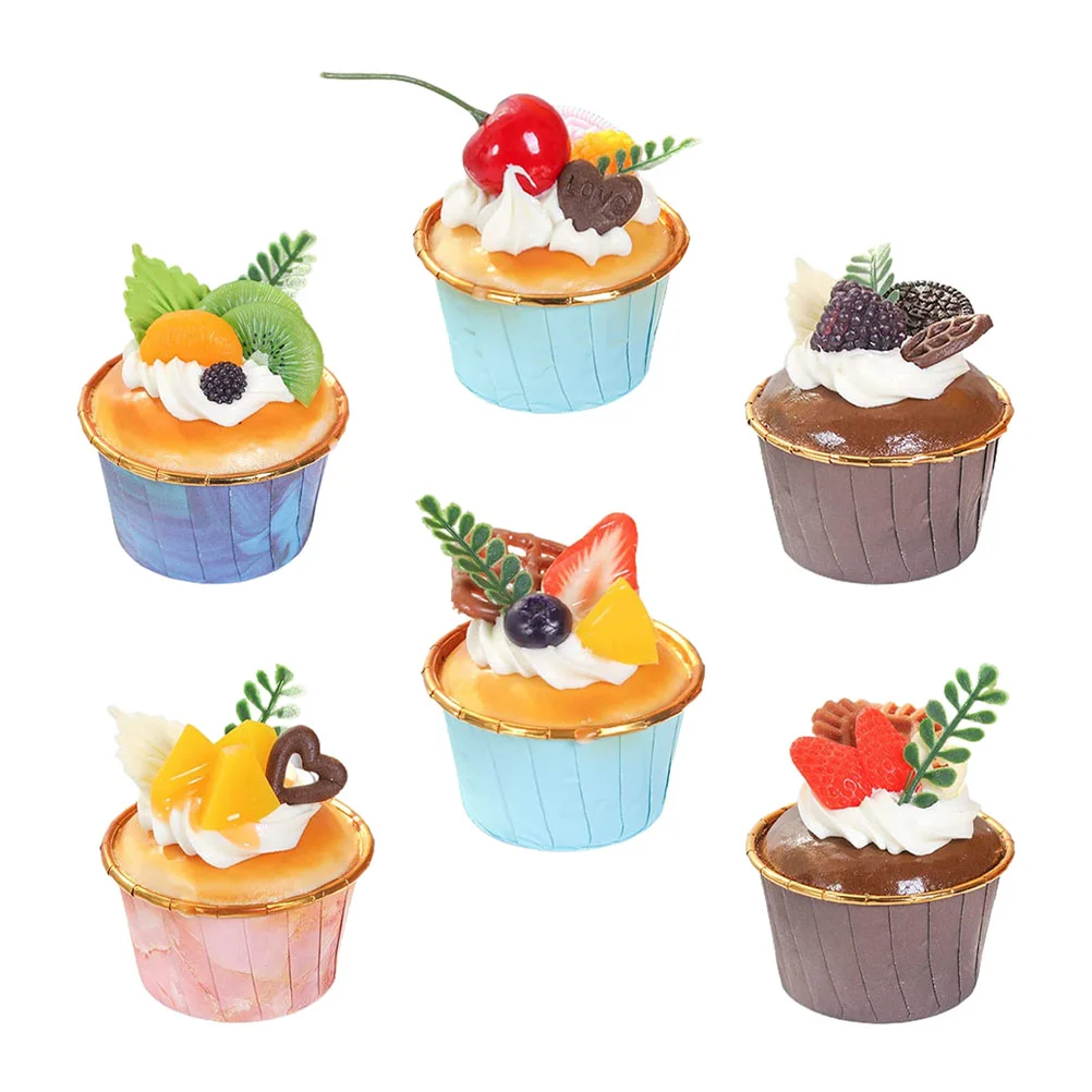 Cake Artificial Fake Simulation Model Dessert Cupcake Props Realistic Toys Toy Faux Cakes Cupcakes Models Kitchen Play Decor
Cake Artificial Fake Simulation Model Dessert Cupcake Props Realistic Toys Toy Faux Cakes Cupcakes Models Kitchen Play Decor