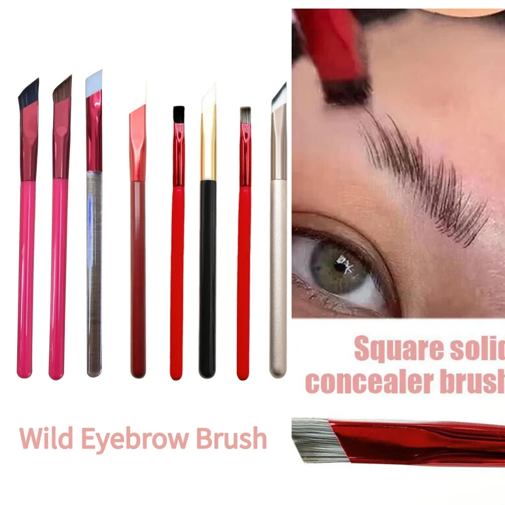 8 Styles Wild Eyebrow Brush Multifunction Simulated Eyebrow Brush Hairline Contour Eyeshadow Concealer Square Make Up Brushes
8 Styles Wild Eyebrow Brush Multifunction Simulated Eyebrow Brush Hairline Contour Eyeshadow Concealer Square Make Up Brushes