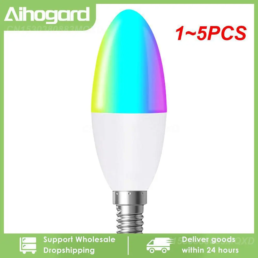 1 ~ 5 шт. светодиодная лампочка E12, умная свеча, лампочка, RGB цветная неоновая вывеска, пульт дистанционного управления, приглушаемая лента, лампа 220 В, внутреннее освещение для дома 
1 ~ 5 шт. светодиодная лампочка E12, умная свеча, лампочка, RGB цветная неоновая вывеска, пульт дистанционного управления, приглушаемая лента, лампа 220 В, внутреннее освещение для дома