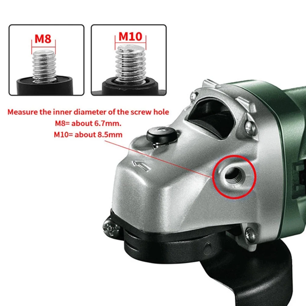 Power Tools Angle Grinder Handle M10-113mm M8-134mm Metal Plasic Plastic Handle 1Pc Black Convenient To Install
Power Tools Angle Grinder Handle M10-113mm M8-134mm Metal Plasic Plastic Handle 1Pc Black Convenient To Install