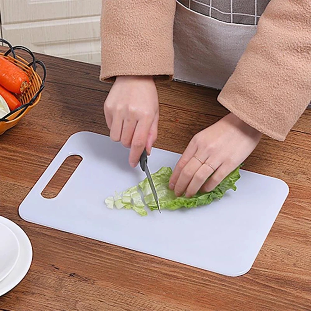 

Kitchen Tools Multicolor Easy To Clean Nonslip Plastic Chopping Board Food Cutting Block Mat Tool Kitchen Cook Supplies