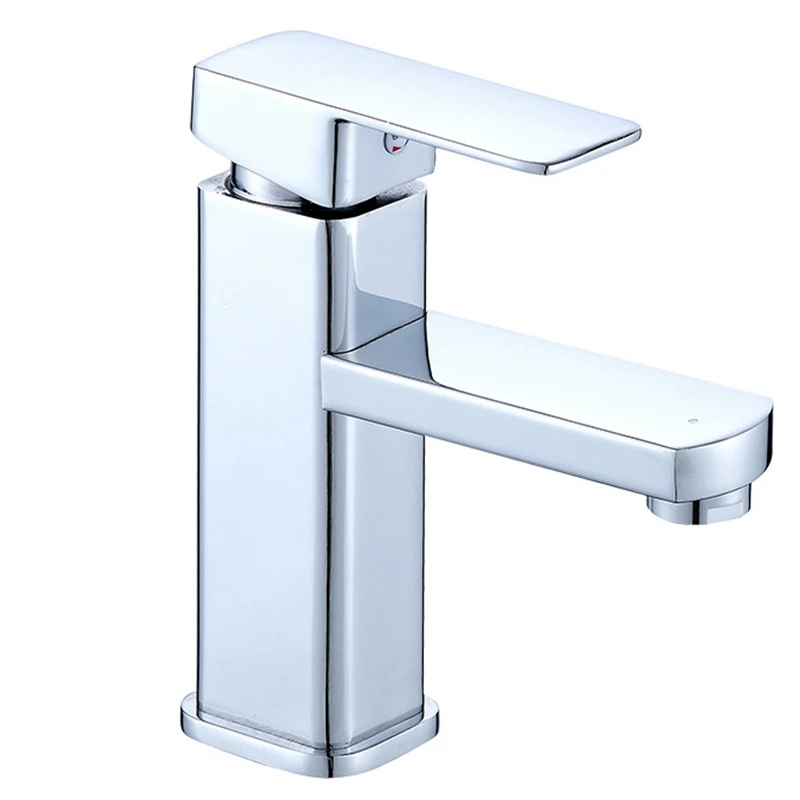 Single Handle Kitchen Bathroom Basin Sink Hot And Cold Water Mix Faucets Washbasin Tap 
Single Handle Kitchen Bathroom Basin Sink Hot And Cold Water Mix Faucets Washbasin Tap