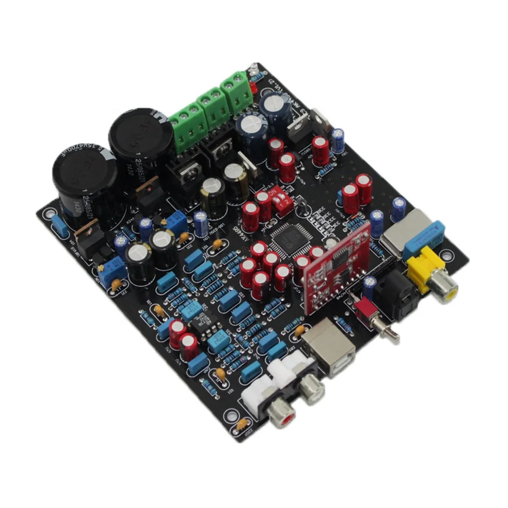 AK4495SEQ WM8805 PCM2706 USB Decoder Chip DAC Fiber Coaxial USB Decoder USB DAC Board
AK4495SEQ WM8805 PCM2706 USB Decoder Chip DAC Fiber Coaxial USB Decoder USB DAC Board