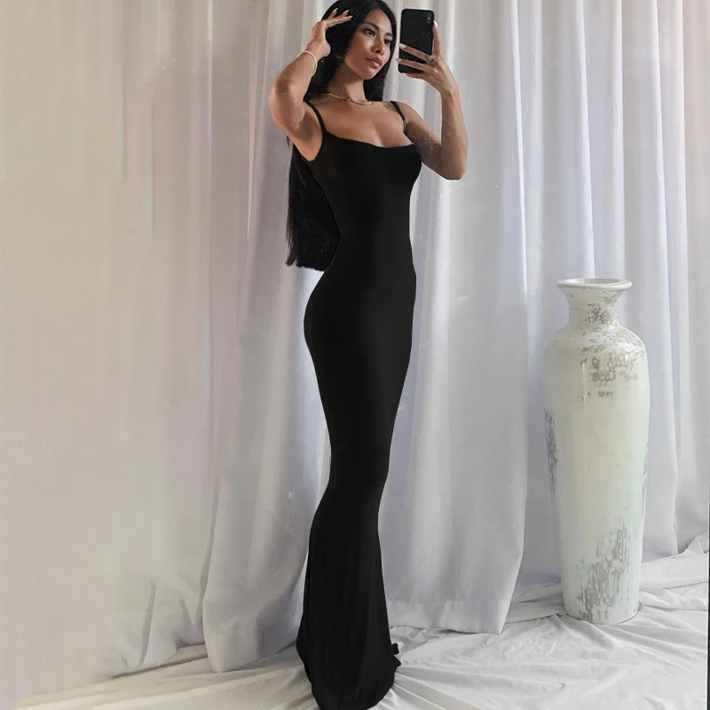Evening Party Dresses Woman Spring Summer 2022 Elegant Satin Slip Sleeveless Backless Sexy Dress Casual Y2K Bodycon Dress
Evening Party Dresses Woman Spring Summer 2022 Elegant Satin Slip Sleeveless Backless Sexy Dress Casual Y2K Bodycon Dress