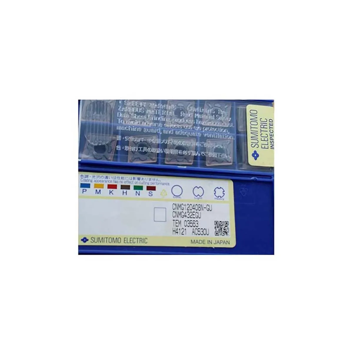 SUMITOMO 100% Original CNMG CNMG190612N CNMG120412N CNMG120408N CNMG120404N CNMG160616N GU SU AC530U Carbide Turning Inserts
SUMITOMO 100% Original CNMG CNMG190612N CNMG120412N CNMG120408N CNMG120404N CNMG160616N GU SU AC530U Carbide Turning Inserts