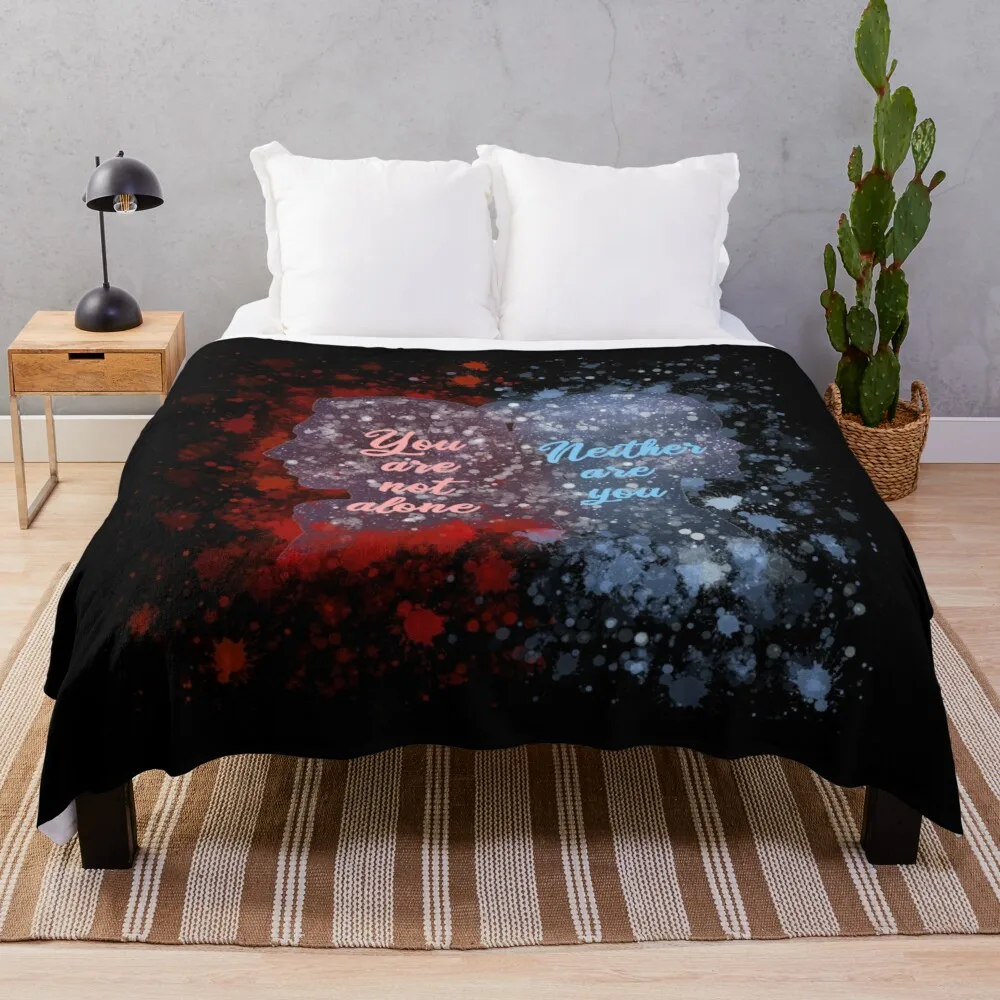 You Are Not Alone Soft Flannel Sherpa Sherpa Summer Covering Blanket Throw for adult Children Kids on Bed Sofa Couch
You Are Not Alone Soft Flannel Sherpa Sherpa Summer Covering Blanket Throw for adult Children Kids on Bed Sofa Couch