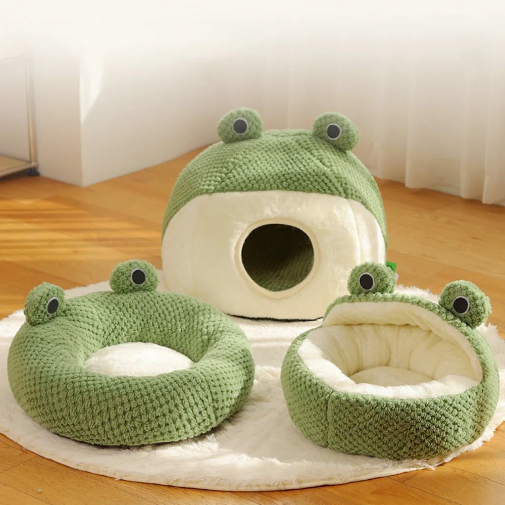 Cat Warm Bed Plush Dog Round Frog Pad Winter Snooze Deep Sleep Cushion Comfortable Soft Breathable Cat Dog House Pet Cat Nest
Cat Warm Bed Plush Dog Round Frog Pad Winter Snooze Deep Sleep Cushion Comfortable Soft Breathable Cat Dog House Pet Cat Nest