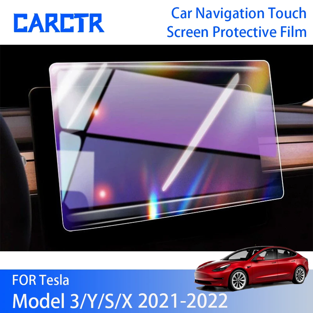 Защитная пленка для сенсорного экрана автомобильной навигации CARCTR HD для Tesla Model Y S X 2021-2022, Защитная пленка для инструментов, матовая модель 3
Защитная пленка для сенсорного экрана автомобильной навигации CARCTR HD для Tesla Model Y S X 2021-2022, Защитная пленка для инструментов, матовая модель 3