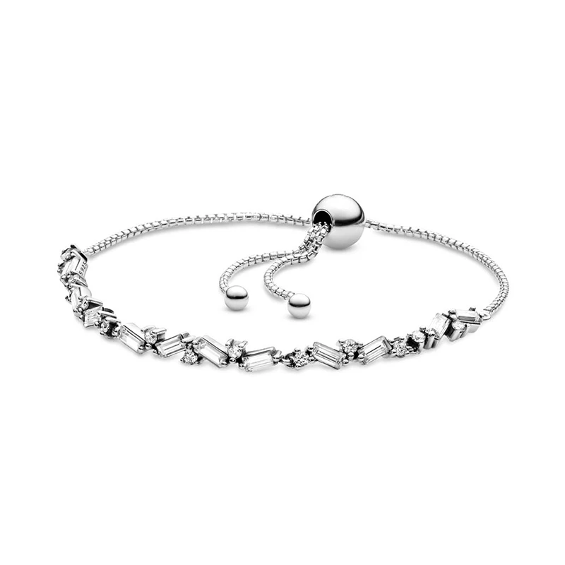 100% 925 Sterling Silver pandora Classic Sparkling Ice Cube Slider Tennis Bracelet Women Charm Fashion Jewelry Free Shipping
100% 925 Sterling Silver pandora Classic Sparkling Ice Cube Slider Tennis Bracelet Women Charm Fashion Jewelry Free Shipping