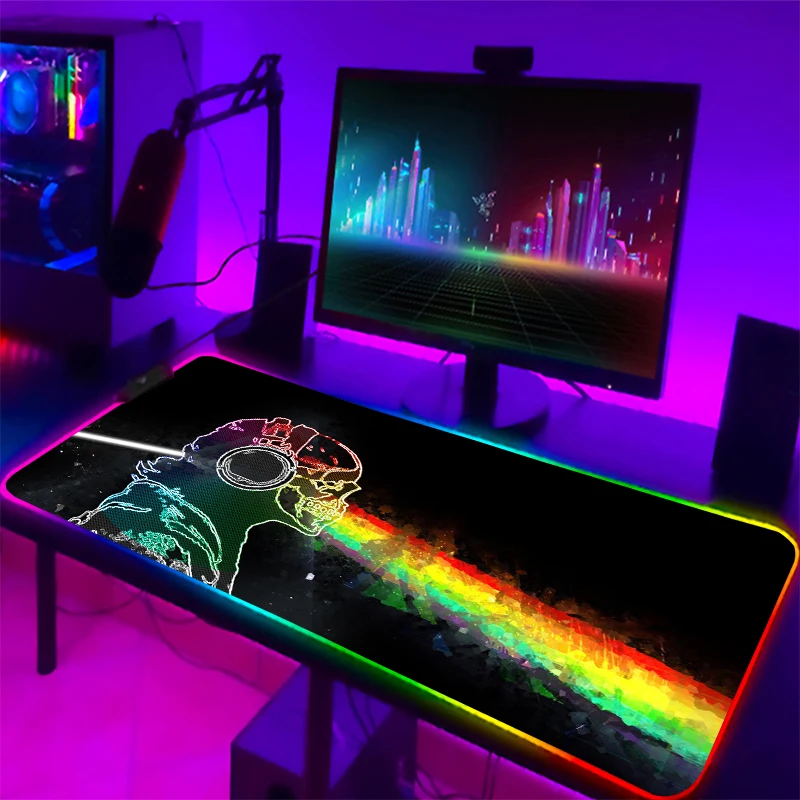 RGB Game 900x400mm Skull XXL Large Locking Edge Gaming Mouse Pad CS GO Keyboard Rubber Mousepad Wrist Rest Table Computer Mats
RGB Game 900x400mm Skull XXL Large Locking Edge Gaming Mouse Pad CS GO Keyboard Rubber Mousepad Wrist Rest Table Computer Mats