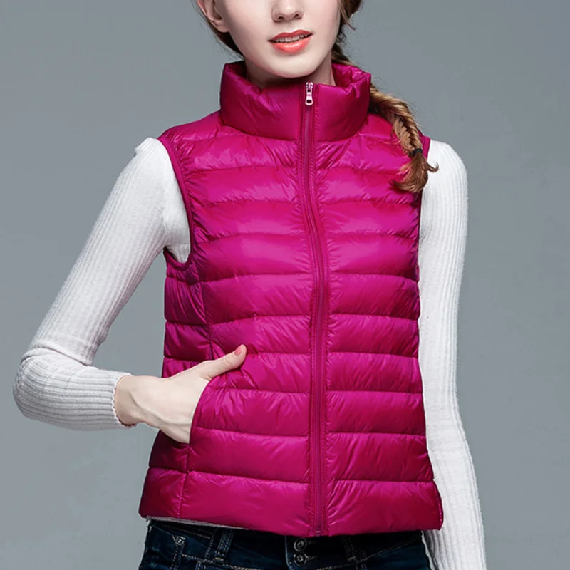 M-8XL Ultra Thin Down Jacket Light Warm Waistcoat Female Sleeveless Cropped Puffer Jacket Vest Lining Woman Winter Coat Spring
M-8XL Ultra Thin Down Jacket Light Warm Waistcoat Female Sleeveless Cropped Puffer Jacket Vest Lining Woman Winter Coat Spring