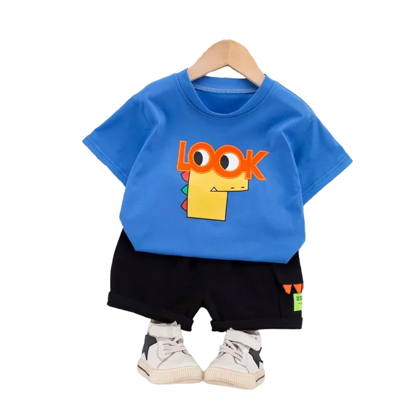 2Pcs/Set Summer Baby Clothes Suit Children Cotton Fashion Boys Cartoon T-Shirt Shorts Toddler Casual Clothing Kids Tracksuits
2Pcs/Set Summer Baby Clothes Suit Children Cotton Fashion Boys Cartoon T-Shirt Shorts Toddler Casual Clothing Kids Tracksuits