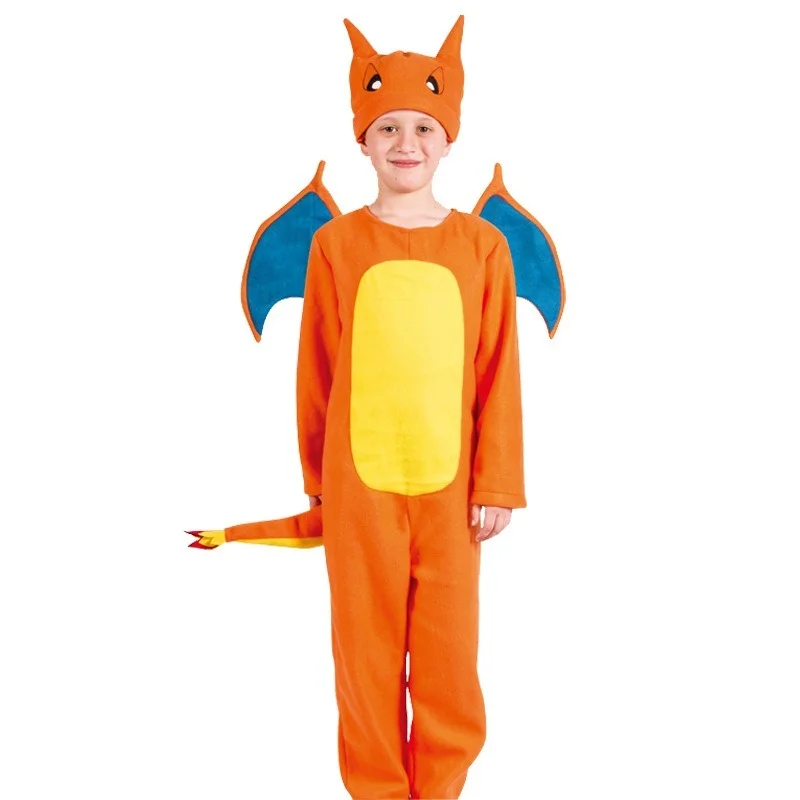 Фото Аниме периферийный костюм для косплея покемона Пикачу детский огнеупорный