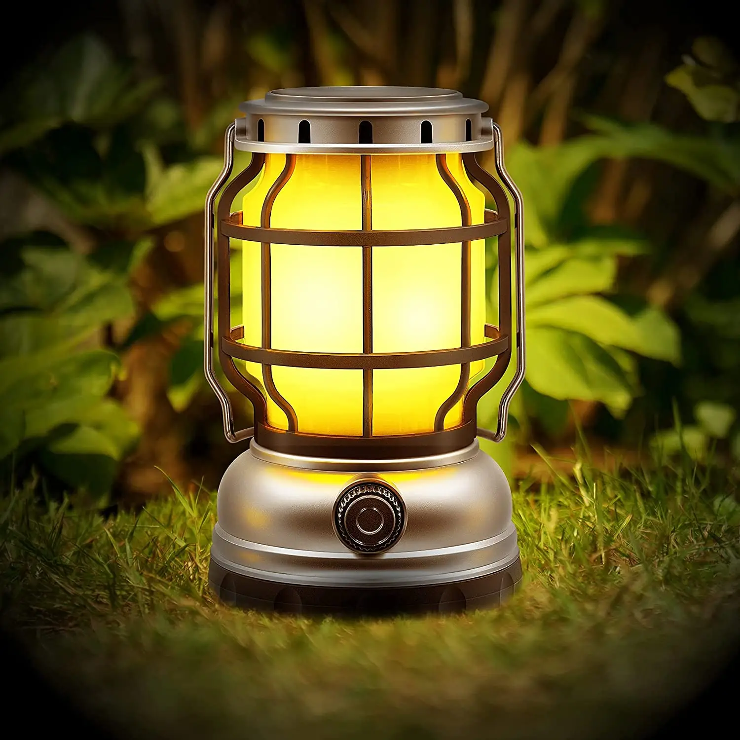 Outdoor Solar Portable Camping Light Retro Flame Atmosphere Solar Lantern USB Rechargeable Tent Lamp Power Bank LED Flashlight
Outdoor Solar Portable Camping Light Retro Flame Atmosphere Solar Lantern USB Rechargeable Tent Lamp Power Bank LED Flashlight
