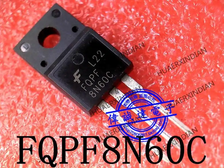 

New Original FQPF8N60C FQPF 8N60C 8A 600V TO-220F In Stock