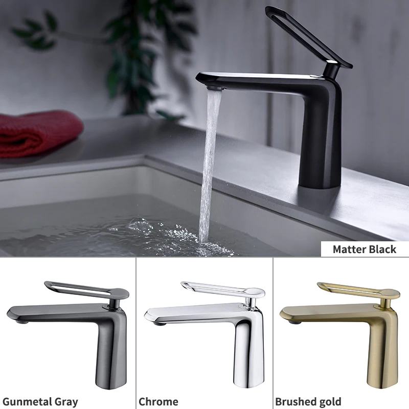 Basin Faucet Bath Mixer Bathroom Sink Tap Brass With Single Handle Hot Cold Water Face Basin Faucet Set
Basin Faucet Bath Mixer Bathroom Sink Tap Brass With Single Handle Hot Cold Water Face Basin Faucet Set