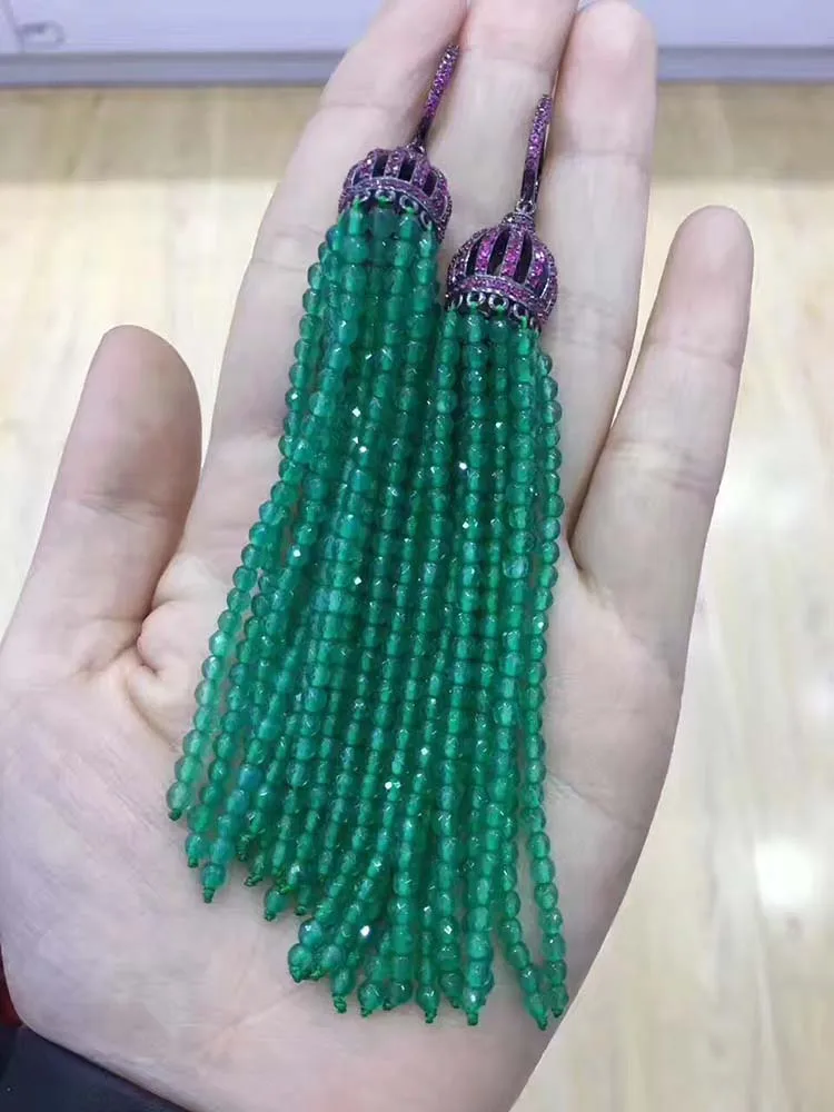 green agate 3-4mm round faceted earrings + zircon silver925 hook wholesale beads nature 
green agate 3-4mm round faceted earrings + zircon silver925 hook wholesale beads nature