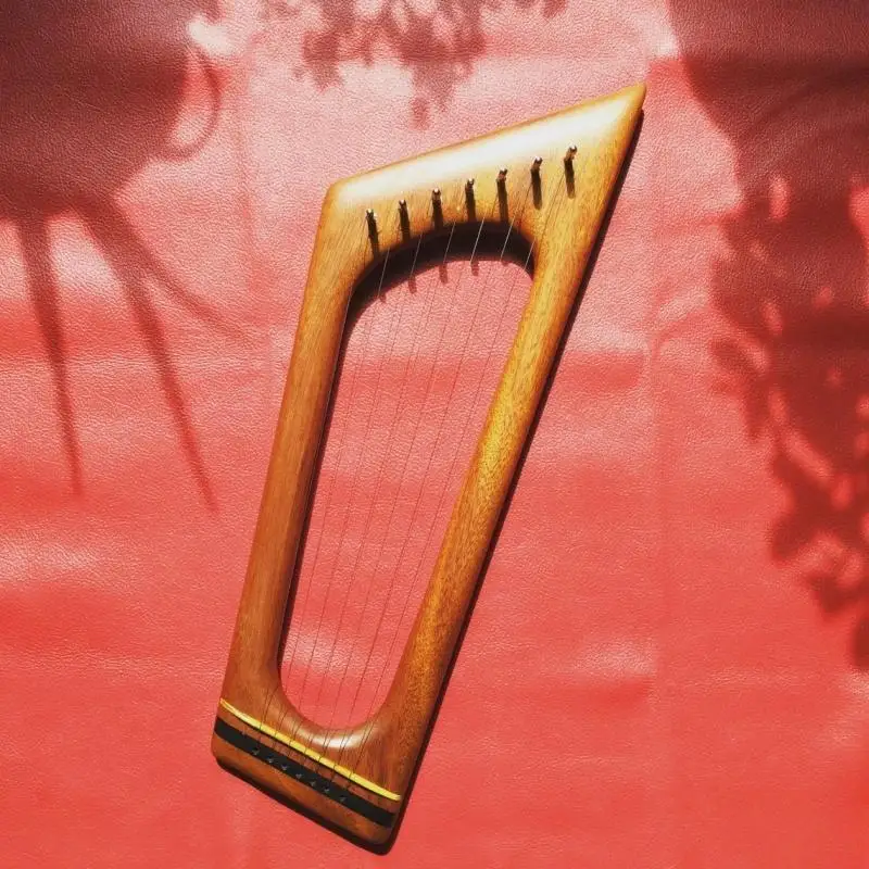 1Pc Solid Wood Frame Harp Small Portable Children Musical Instrument Stage Performance Professional Stringed Instrument
1Pc Solid Wood Frame Harp Small Portable Children Musical Instrument Stage Performance Professional Stringed Instrument