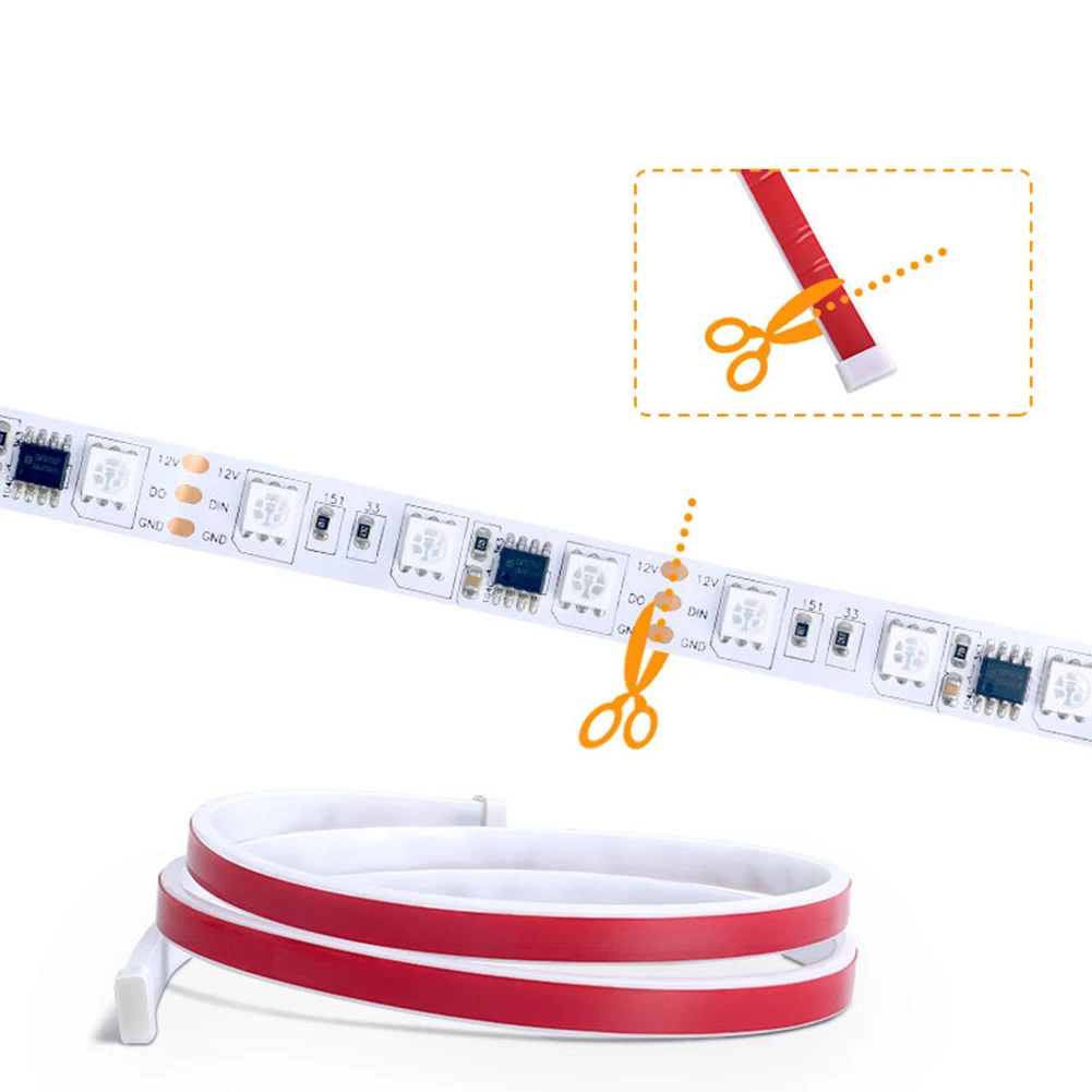 1.5M Car Atmosphere Lights Turn Lamp For Car Hoods Doors Tailgates Pedals Colorful Streamers High Brake Lights Ambient Lamp
1.5M Car Atmosphere Lights Turn Lamp For Car Hoods Doors Tailgates Pedals Colorful Streamers High Brake Lights Ambient Lamp