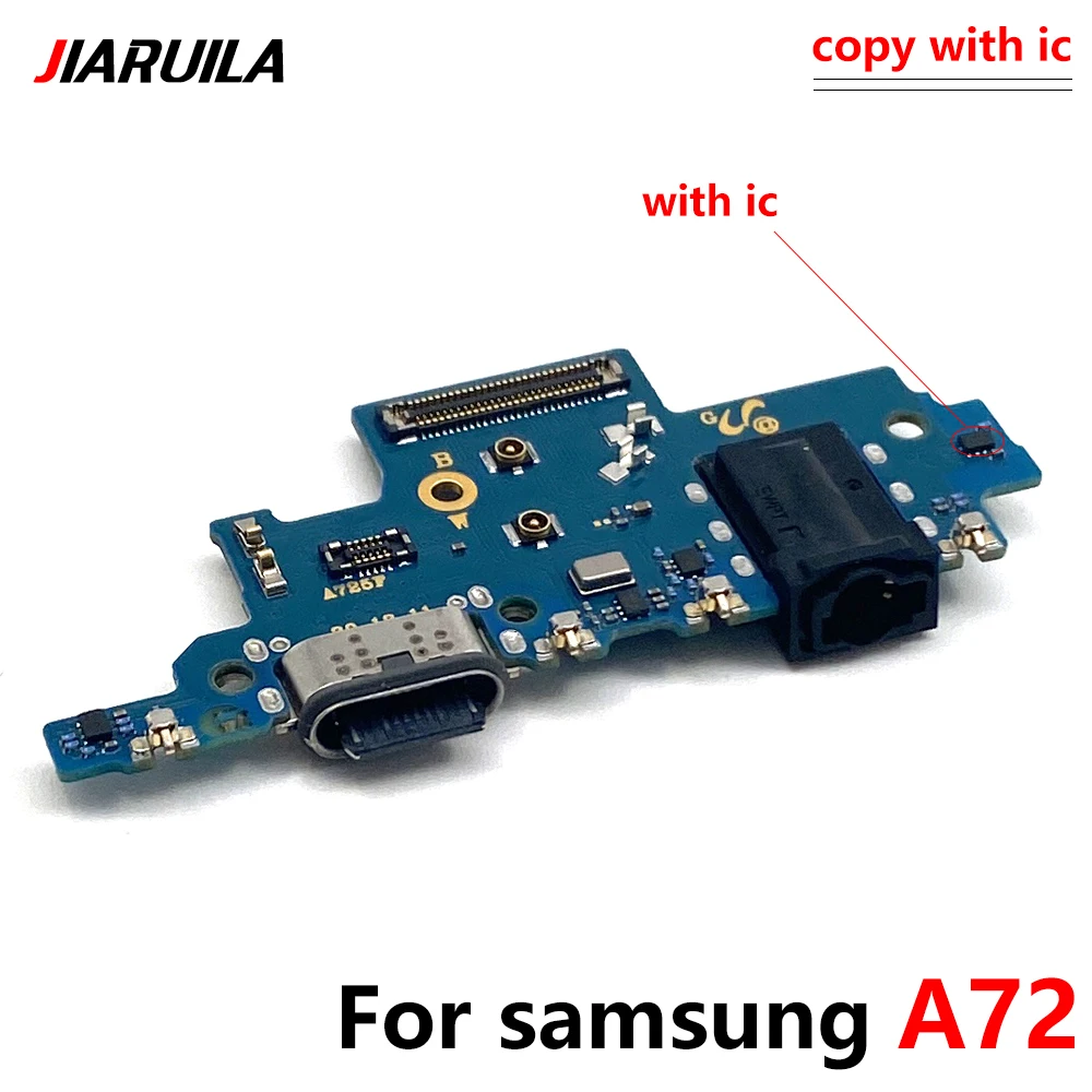 Новый USB-порт для зарядки, микрофон, док-разъем для микрофона, гибкий кабель для Samsung A72 A725 A725F, запасные части
Новый USB-порт для зарядки, микрофон, док-разъем для микрофона, гибкий кабель для Samsung A72 A725 A725F, запасные части